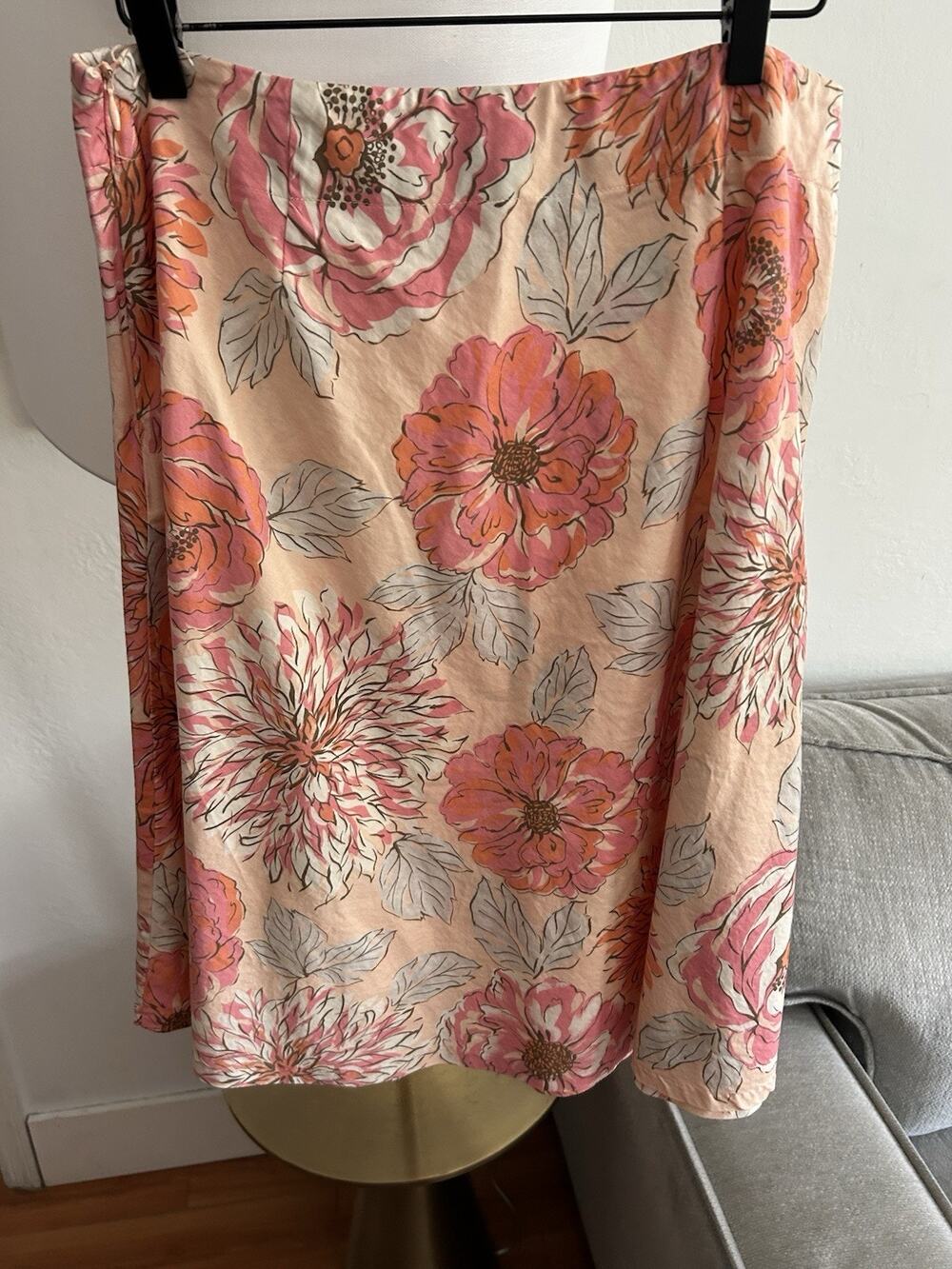 VTG Y2K Fairy Skirt Size 10 Floral Whimsical Coquette A Line